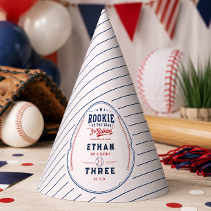 Chapeaux De Fètes Fête des 3 ans Rookie of the Year Baseball