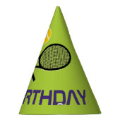 Chapeaux De Fètes Fête des raquettes de tennis vertes (Droite)