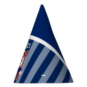 Chapeaux De Fètes Fête du 00e anniversaire - Baseball - Bleu (Droite)