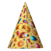 Chapeaux De Fètes Fête en jaune (Dos)