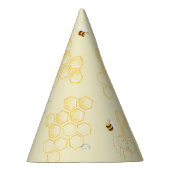 Chapeaux De Fètes Fête minimaliste des abeilles (Droite)