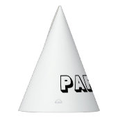 Chapeaux De Fètes Fête Personnalisable couleur (Gauche)