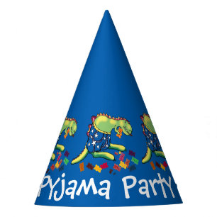 Chapeaux De Fètes Fête pyjama enfants dinosaure