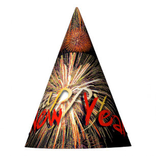 Chapeaux De Fètes Feu d'artifice rouge Bonne année 2025 Casquette de