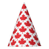 Chapeaux De Fètes Feuille d'érable de la fête du Canada (Devant)