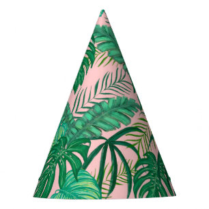 Chapeaux De Fètes Feuille tropical