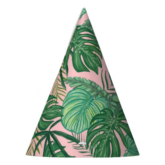 Chapeaux De Fètes Feuille tropical (Gauche)