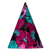 Chapeaux De Fètes Feuilles Tropicales (Dos)