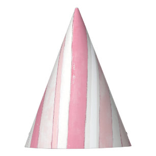 Chapeaux De Fètes Fille Anniversaire Chat Rose Vintage