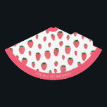 Chapeaux De Fètes Fille aux fraises mignonne Premier anniversaire Pa<br><div class="desc">Fille mignonne aux fraises Premier Anniversaire Casquette du Parti rose. Message-moi pour tous les ajustements nécessaires.</div>