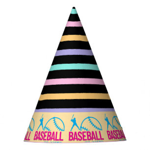Chapeaux De Fètes Fille de baseball anniversaire, Cadeau de joueur d
