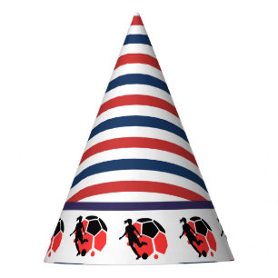 Chapeaux De Fètes Fille de football Anniversaire, Cadeau de joueur d