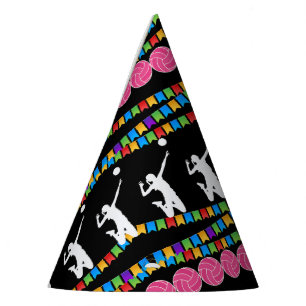 Chapeaux De Fètes Fille de volleyball Joueur Anniversaire