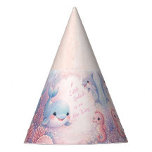 Fille Pastel sous l'Océan Baby Shower Rose Océaniq