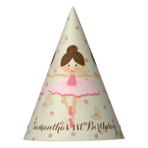 Chapeaux De Fètes Fille rose et Dreamy Ballerina
