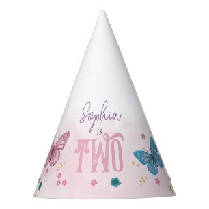 Chapeaux De Fètes Filles mignonnes papillon Whimsical fête d'anniver