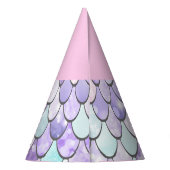 Chapeaux De Fètes Filles mignonnes Sirène 1er fête d'anniversaire Ca (Dos)