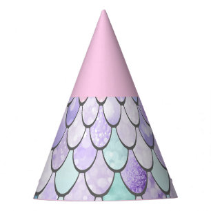 Chapeaux De Fètes Filles mignonnes Sirène Casquette de fête d'annive