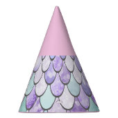 Chapeaux De Fètes Filles mignonnes Sirène Casquette de fête d'annive (Droite)