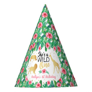 Chapeaux De Fètes Filles Wild One Premier anniversaire