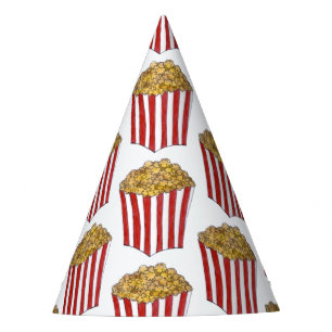 Chapeaux De Fètes Film Film Film Sleepover de nuit Beurre Popcorn Tu
