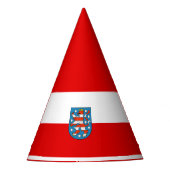Chapeaux De Fètes Flag of Thuringia Party (Devant)