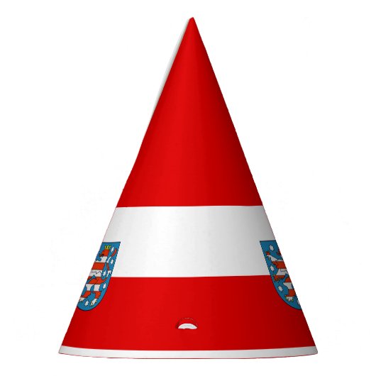 Chapeaux De Fètes Flag of Thuringia Party (Gauche)