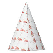 Chapeaux De Fètes Flamant rose rose (Dos)