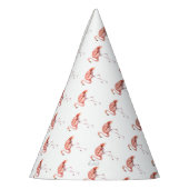 Chapeaux De Fètes Flamant rose rose (Gauche)