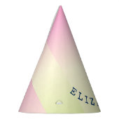 Chapeaux De Fètes Flamant rose rose mignon Ombre rayé (Gauche)