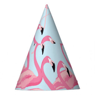 Chapeaux De Fètes Flamant rose : Tropical Vintage Print