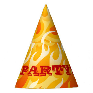 Chapeaux De Fètes Flammes chaudes