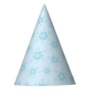 Chapeaux De Fètes Fléchettes de neige, Bleu glacé, Fléchettes de nei
