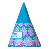 Chapeaux De Fètes Fleur bleue violet temps (Droite)