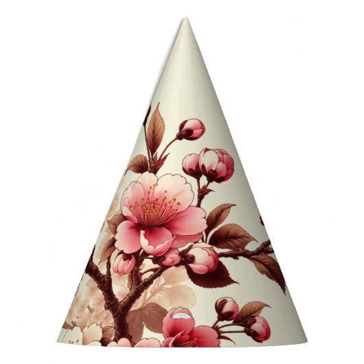 Chapeaux De Fètes Fleur de cerise (Gauche)