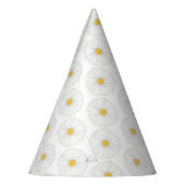 Chapeaux De Fètes Fleur Jardin Floral Jaune Blanc (Gauche)