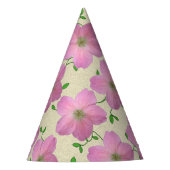 Chapeaux De Fètes Fleur rose douce de réception en plein air sur (Devant)