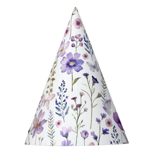 Chapeaux De Fètes Fleur sauvage Jardin Premier anniversaire Casquett (Devant)