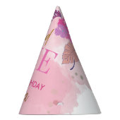 Chapeaux De Fètes fleur sauvage rose 1er anniversaire (Droite)