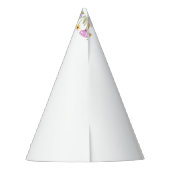 Chapeaux De Fètes fleur sauvage violet 1er anniversaire (Dos)