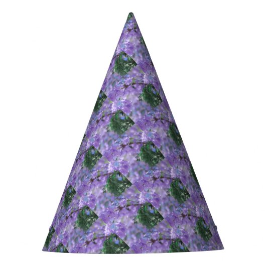 Chapeaux De Fètes Fleurs d'arbre pourpres Jacaranda (Devant)