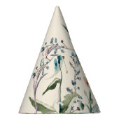 Chapeaux De Fètes Fleurs de champ Aquarelle Motif sans couture (Droite)