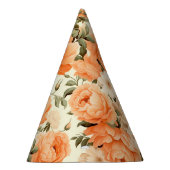 Chapeaux De Fètes Fleurs de pêche beige délicates (Droite)