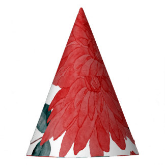 Chapeaux De Fètes Fleurs de prairie : Aquarelle Vintage sans couture