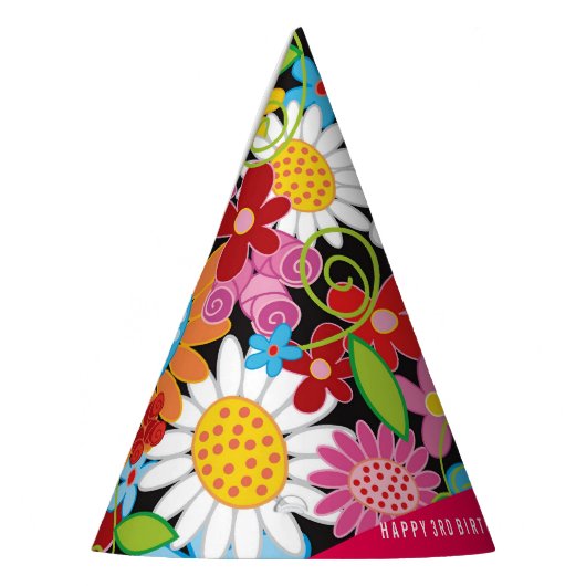 Chapeaux De Fètes Fleurs de Printemps Whimsical Jardin Casquette de  (Gauche)