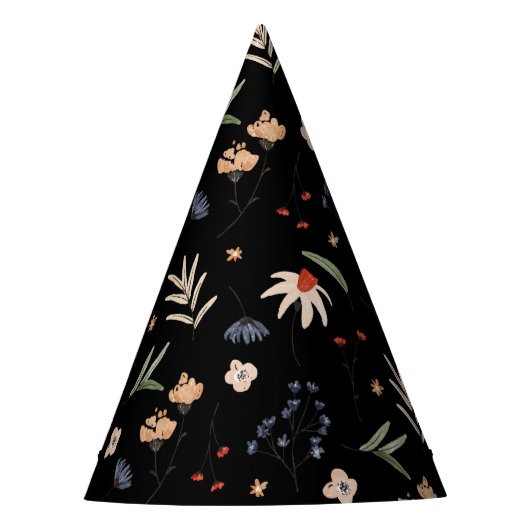 Chapeaux De Fètes Fleurs d'eau simples 1 (Devant)