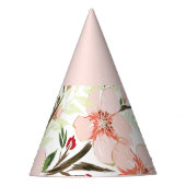 Chapeaux De Fètes Fleurs roses (Devant)