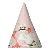 Chapeaux De Fètes Fleurs roses (Droite)