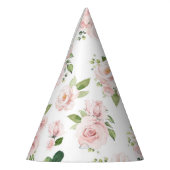 Chapeaux De Fètes Fleurs roses, Roses roses, Fleurs Aquarelles (Gauche)