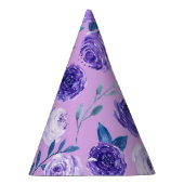 Chapeaux De Fètes Floral violet (Droite)